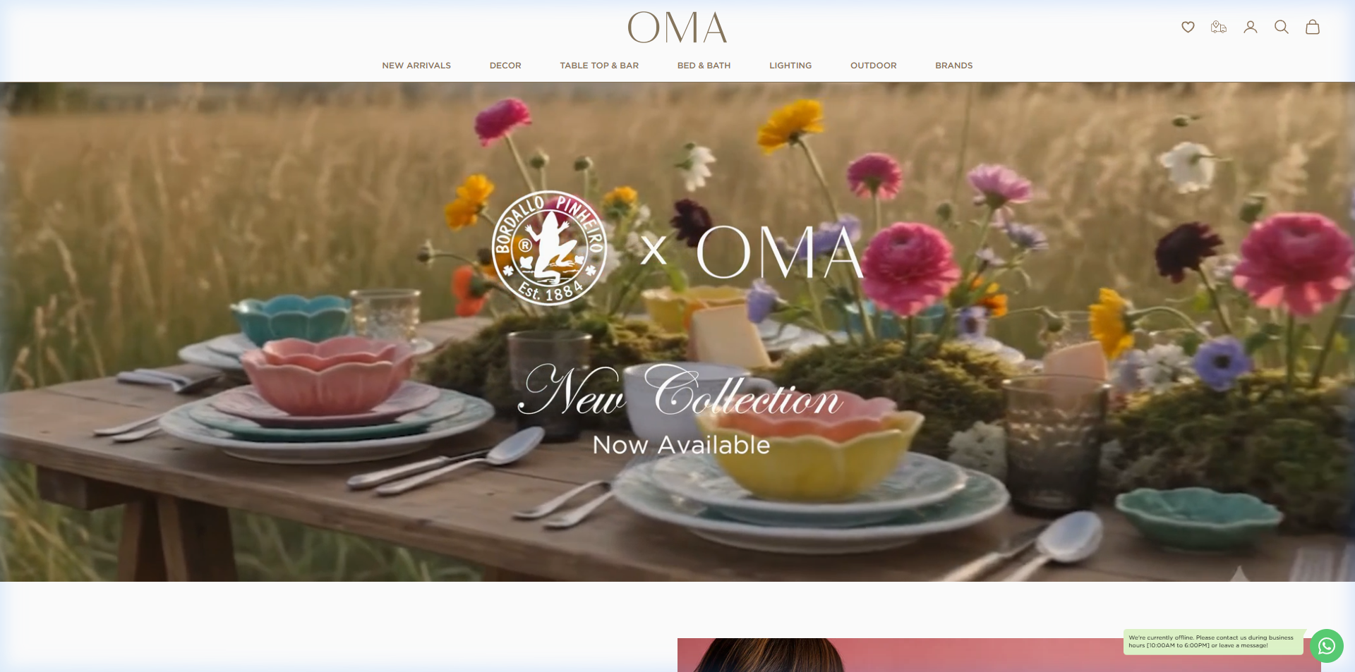 OmaLiving website preview